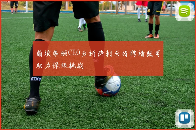 前埃弗顿CEO分析热刺或将聘请戴奇助力保级挑战